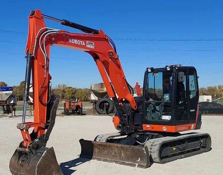 2016 Kubota KX080-4 mini excavator