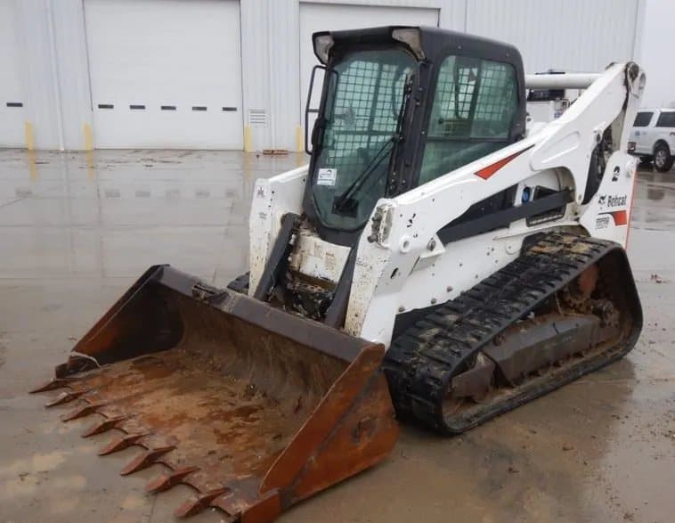 2018 Bobcat T870 tracked skid steer loader